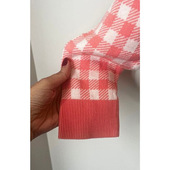 Charter Club Women's Sandy Pink Sequin Embroidered Button-Front Cardigan sz. L - Picture 5 of 7